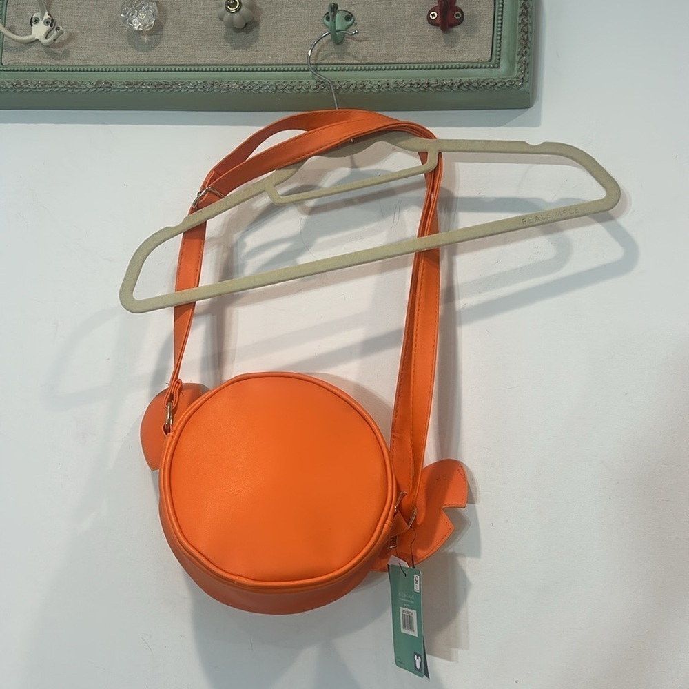 NWT Lilo & Stitch Halloween pumpkin head crossbody bag adjustable strap o/s - Picture 4 of 8